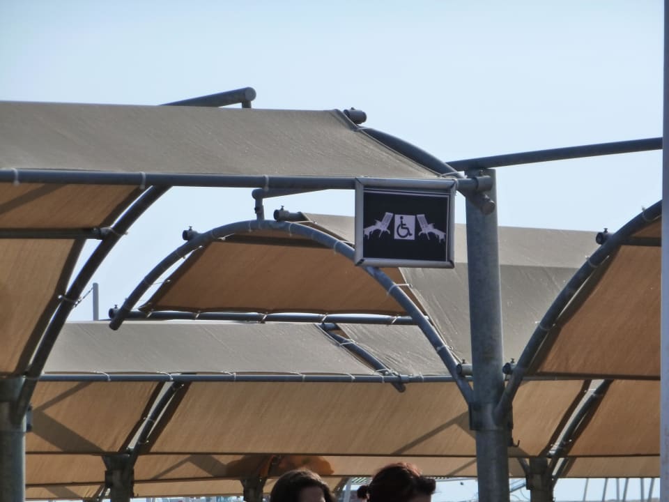 Reserviert für Rollifahrer, sehr gut Aydinbey Kings Palace & Spa