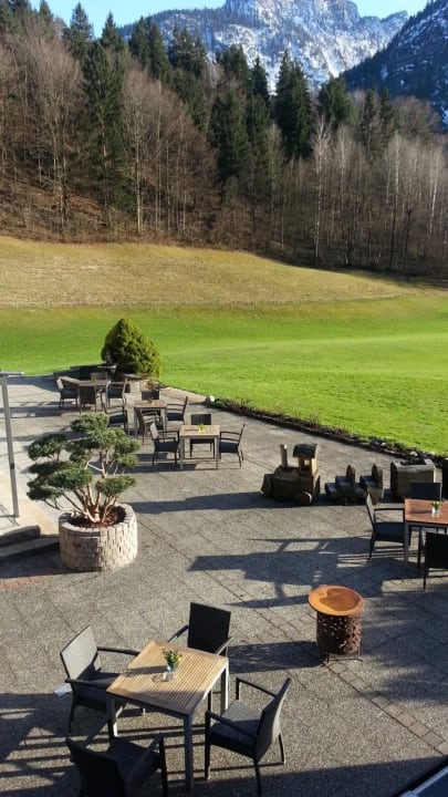 Außenterrasse Hotel Seeblick