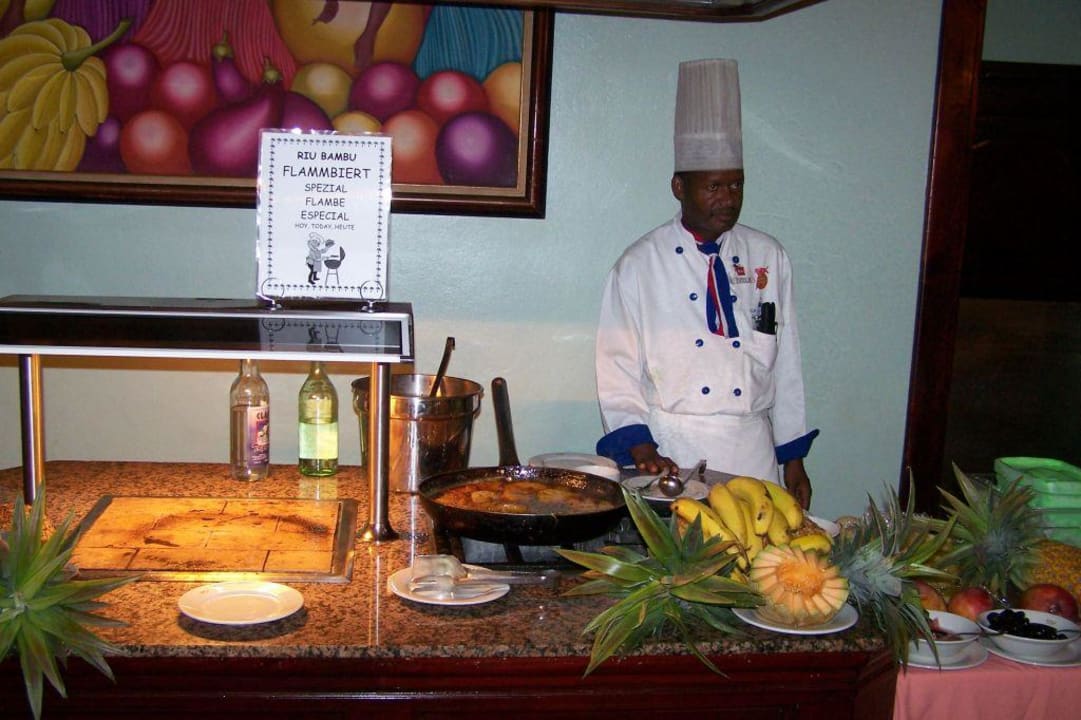 Lecker Nachtisch gefällig? Hotel Riu Bambu