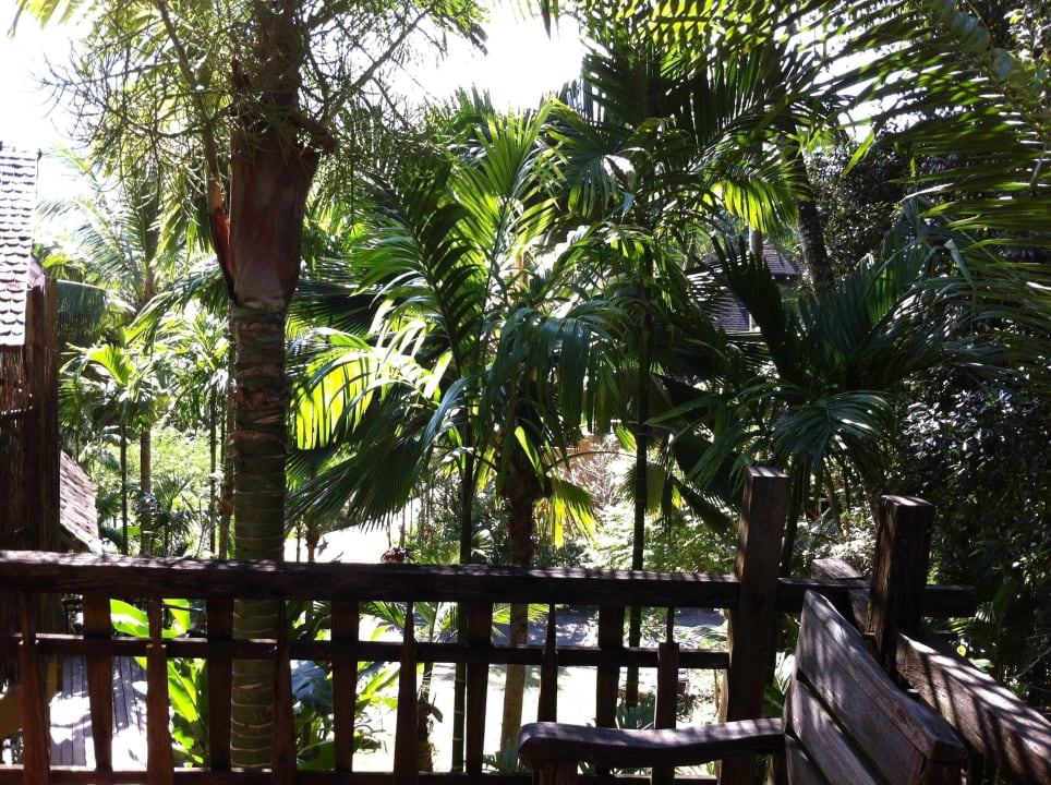 Vom Balkon der Upper Hill Cottages Hotel The Spa Resort - Koh Chang
