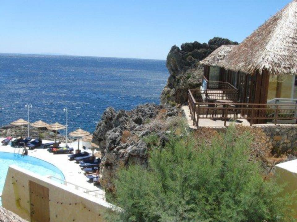 Widok z baru Panorama Kalypso Cretan Village Sense Resort & Spa