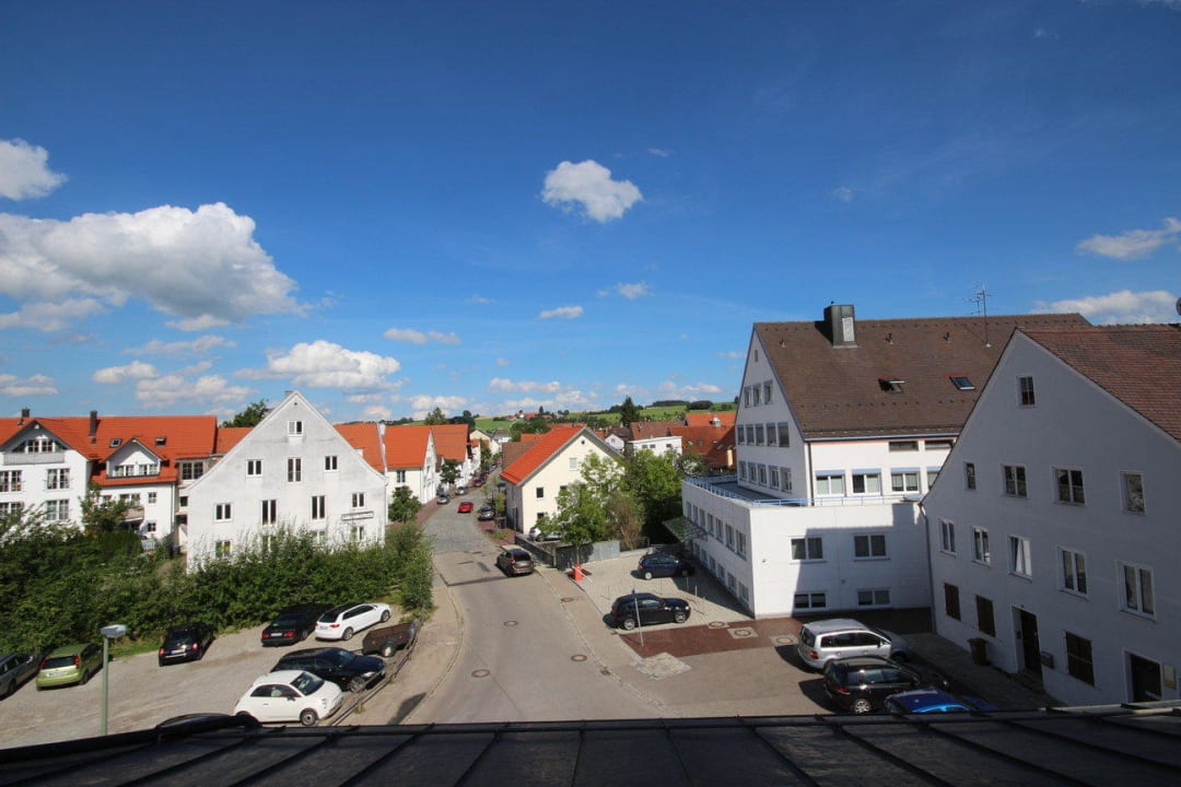 Straße an der Rückseite des Hotels AKZENT Brauerei Hotel Hirsch