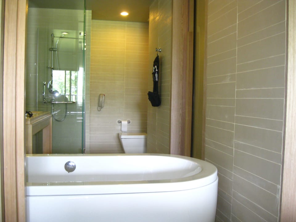 Der Blick vom Bett aus Dusit Thani Krabi Beach Resort