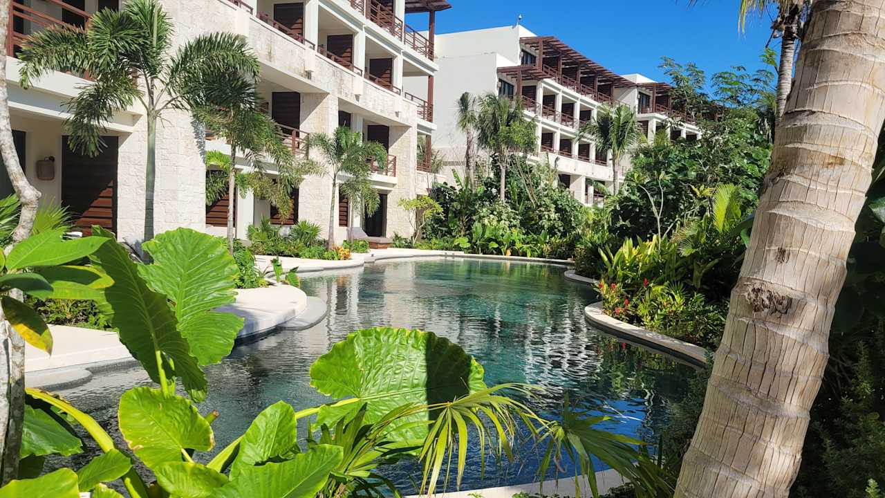 Gartenanlage Secrets Playa Blanca Costa Mujeres