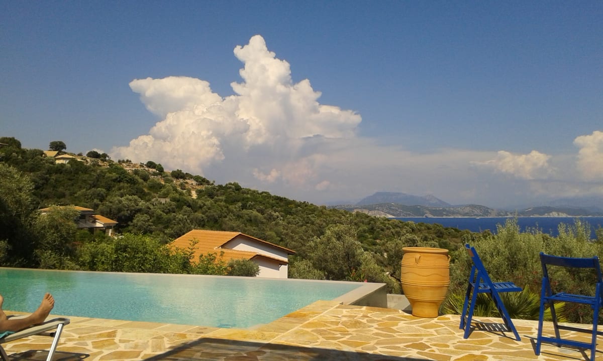 Ausblick Villa Atokos