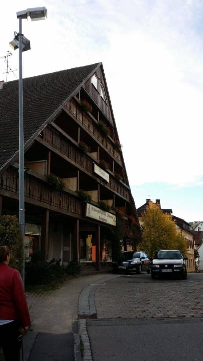 Gasthof Schwanen von der Strasse aus Hotel Schwanen