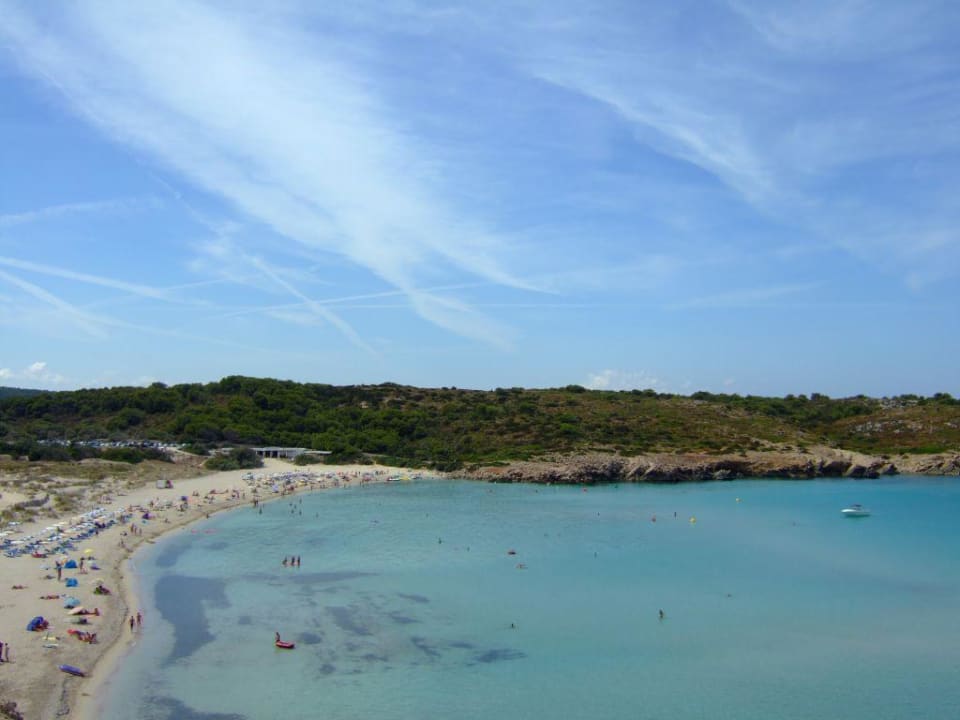 Blick auf den Strand Beach Club Hotel-Apartments