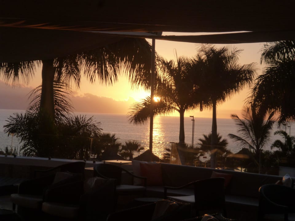 Sonnenuntergang in Teneriffa Gran Melia Palacio de Isora Resort