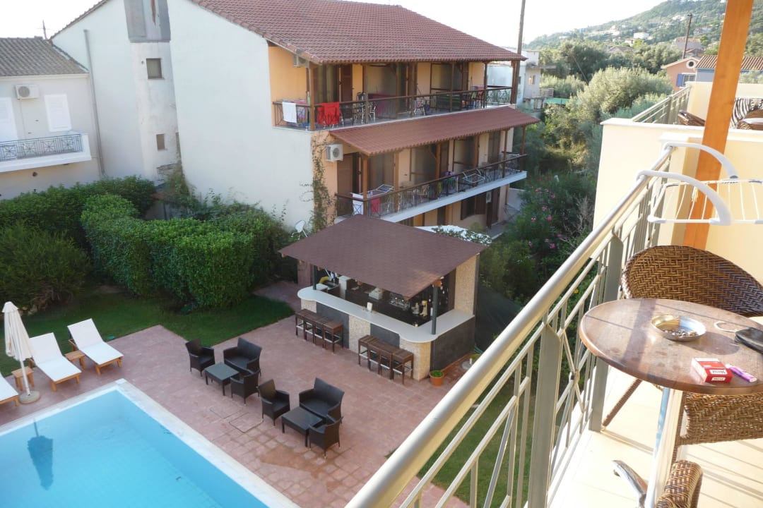 Von unserem balkon Hotel Eleana