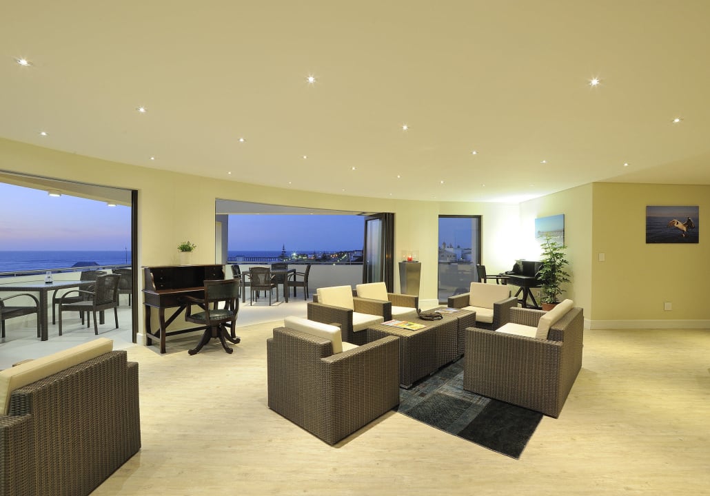 Our Lounge on the 4th floor Hotel Beach Swakopmund