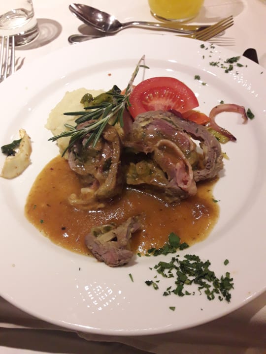 Hauptspeise Hotel Alphof Alpbach