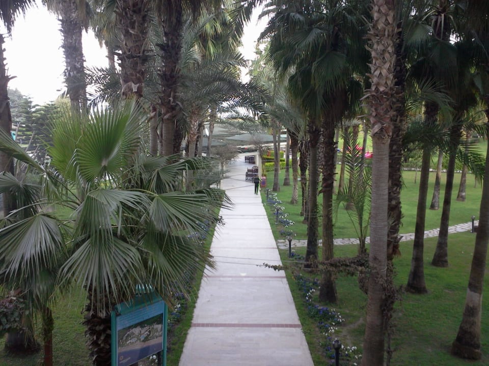 Weg zum Strand Mirage Park Resort