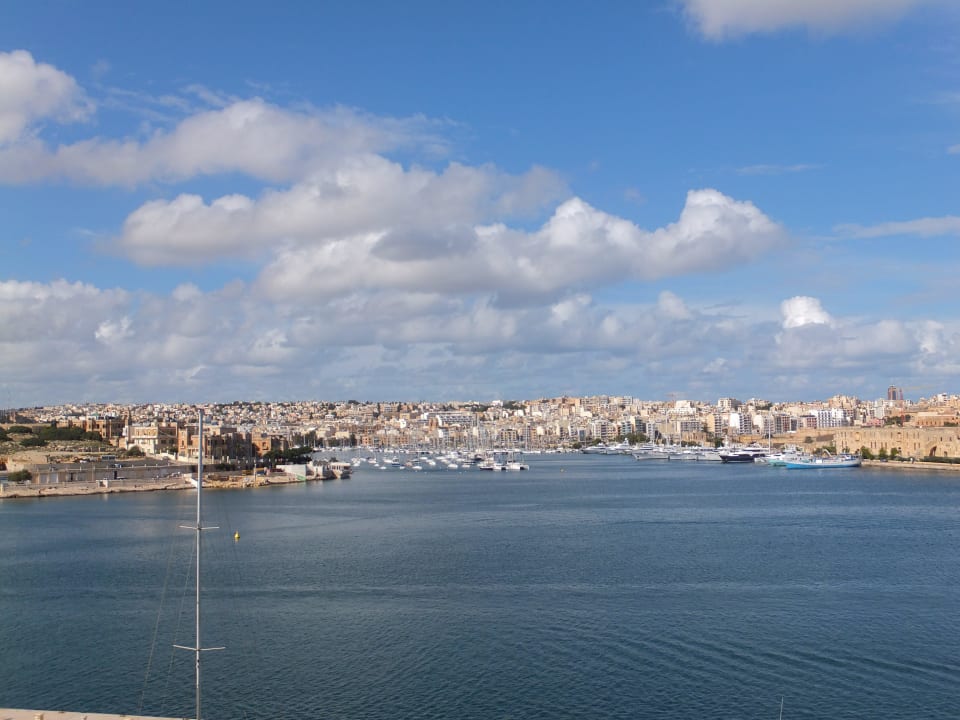 Blick vom Zimmer Grand Hotel Excelsior Malta