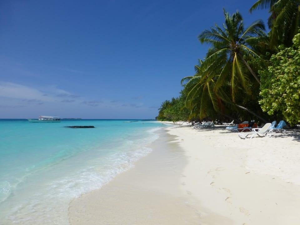 Lagunenseite Kuramathi Maldives