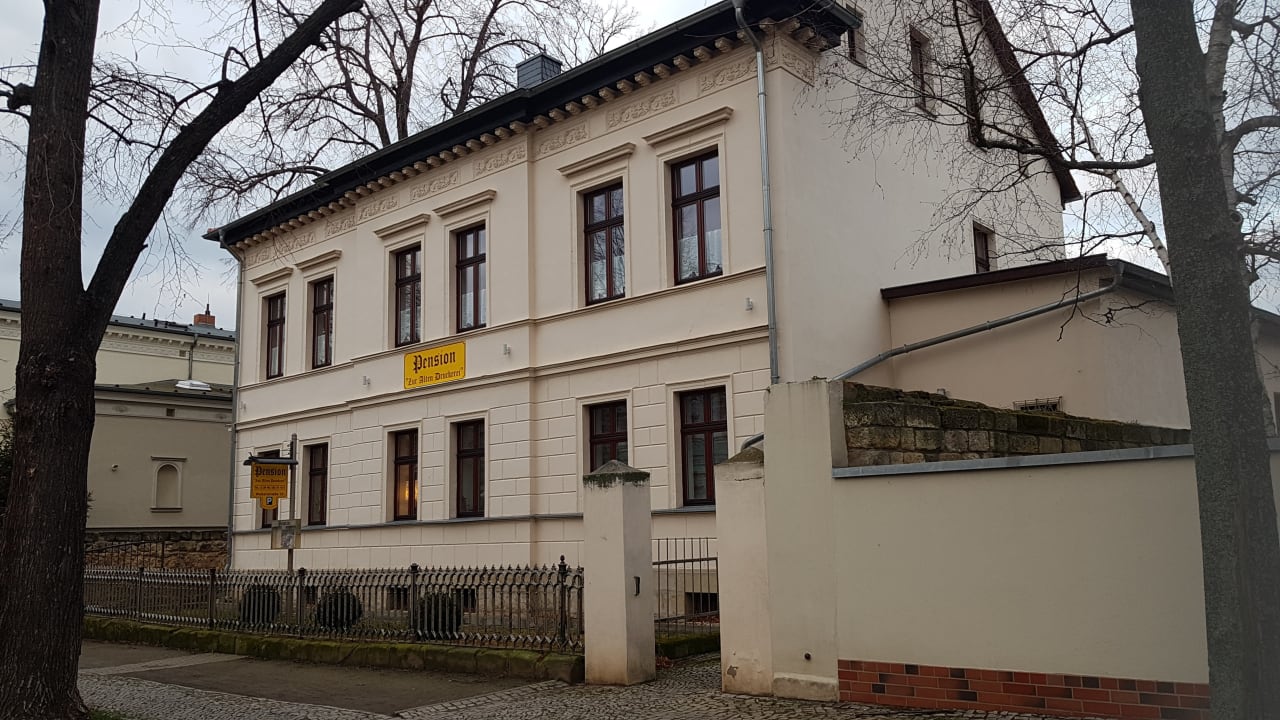 Außenansicht Pension Zur Alten Druckerei