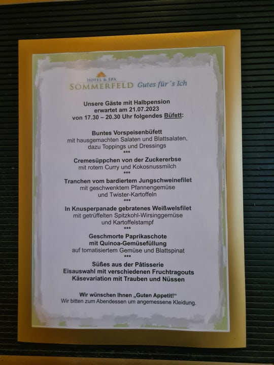 Gastro Hotel & Spa Sommerfeld