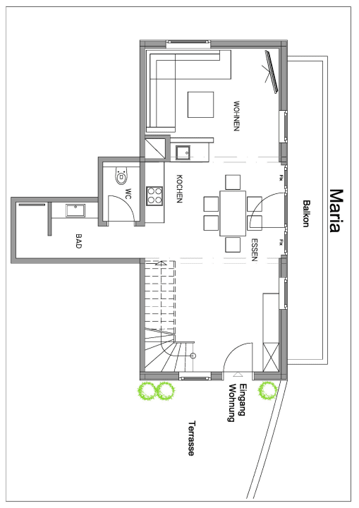 Zimmer Landhaus Celina - Panoramastall Roßberg