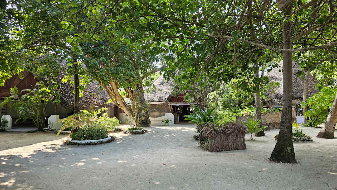 Gartenanlage Thulhagiri Island Resort
