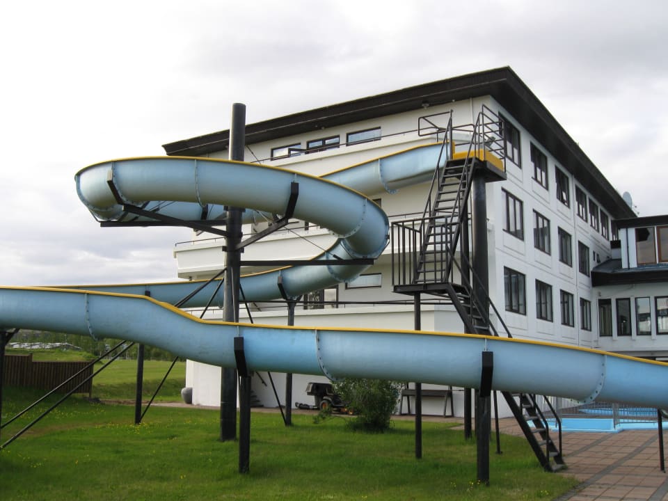 Rutsche am Pool Hotel Örk