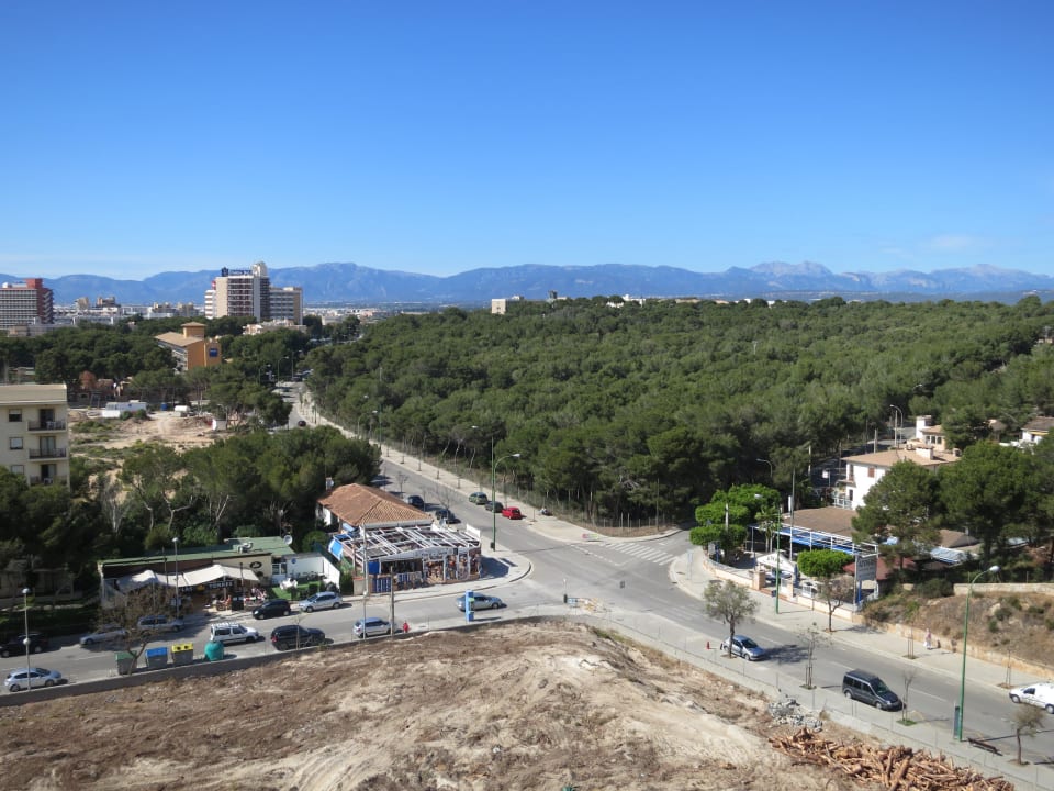Blick aus dem 9. Stock, Zimmer 0902 Hotel Timor