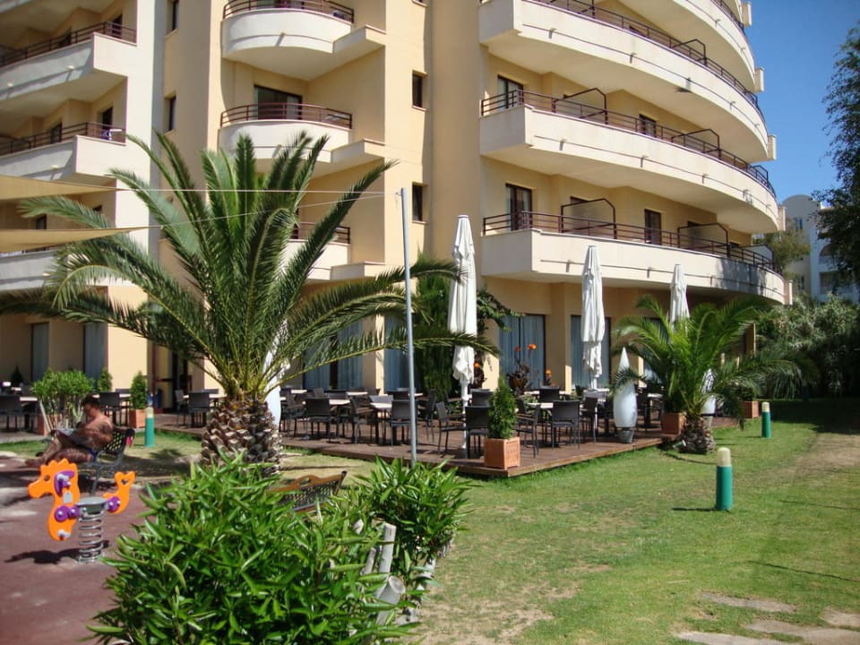 Terrasse allsun App.-Hotel Orient Beach