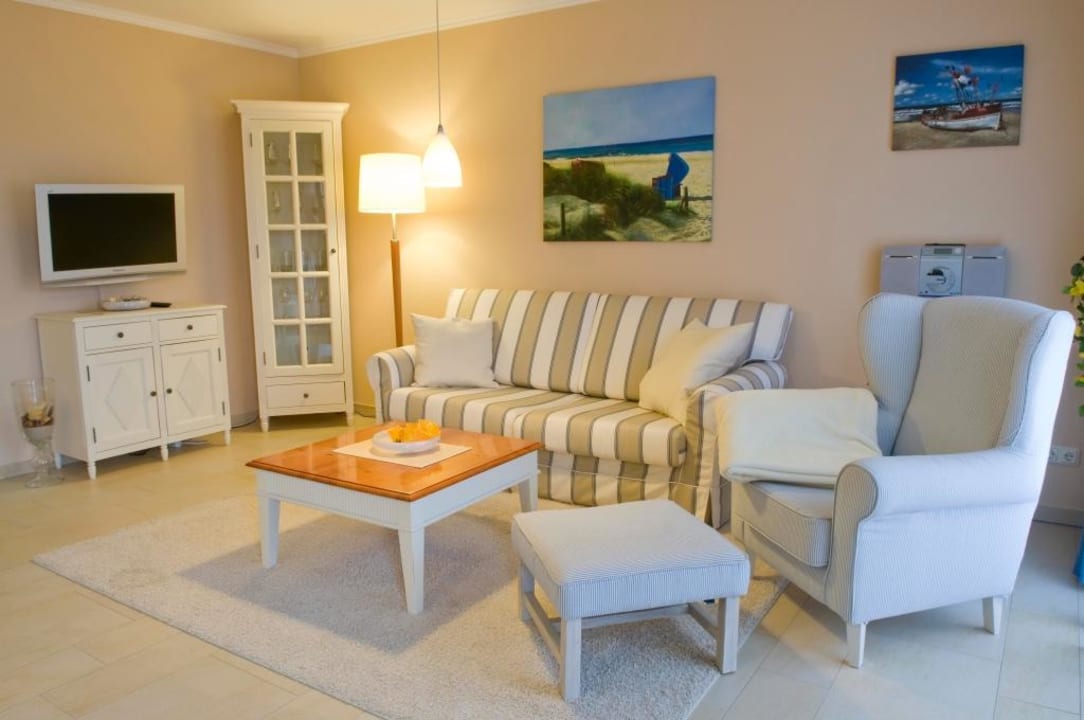 Bsp. Wohnbereich Ferienwohnungen in den Urlaubsräumen Am Meer