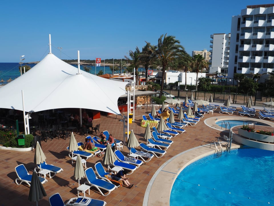 Blick vom Zimmer allsun Hotel Sumba