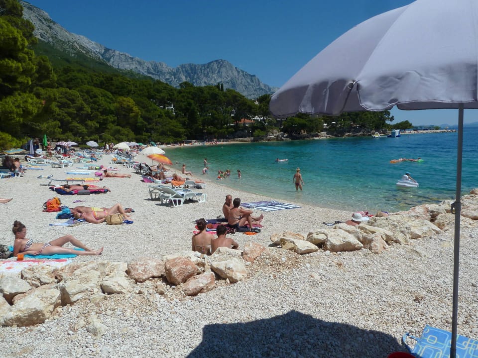 Bucht Richtung Plaza Dugi Rat Bluesun Hotel Soline