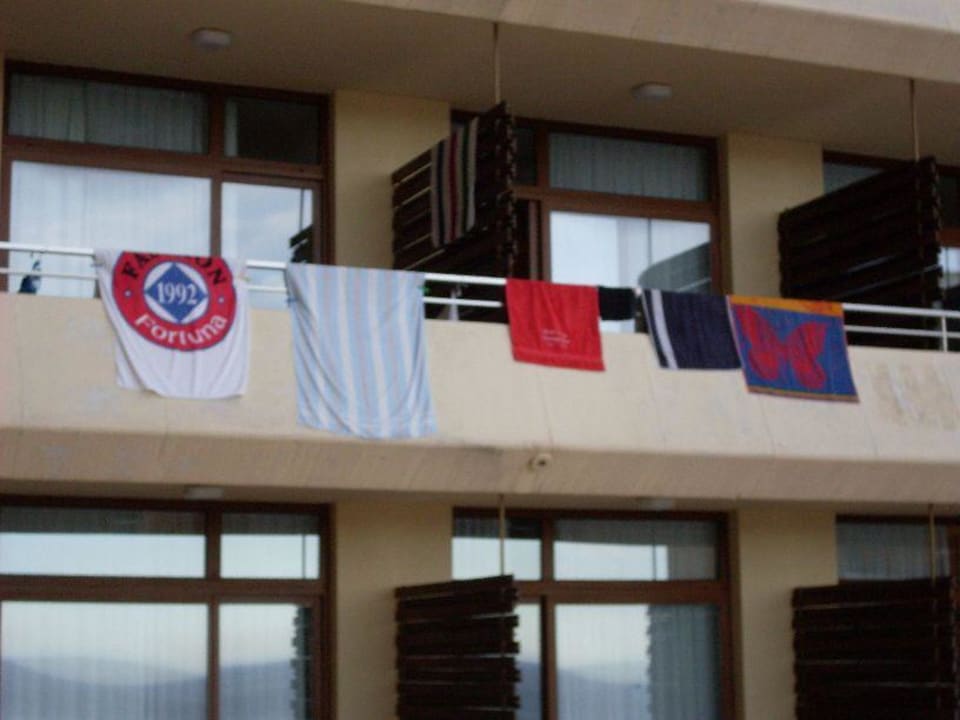 Balkonbrüstung mit Handtüchern BLUESEA Gran Cervantes