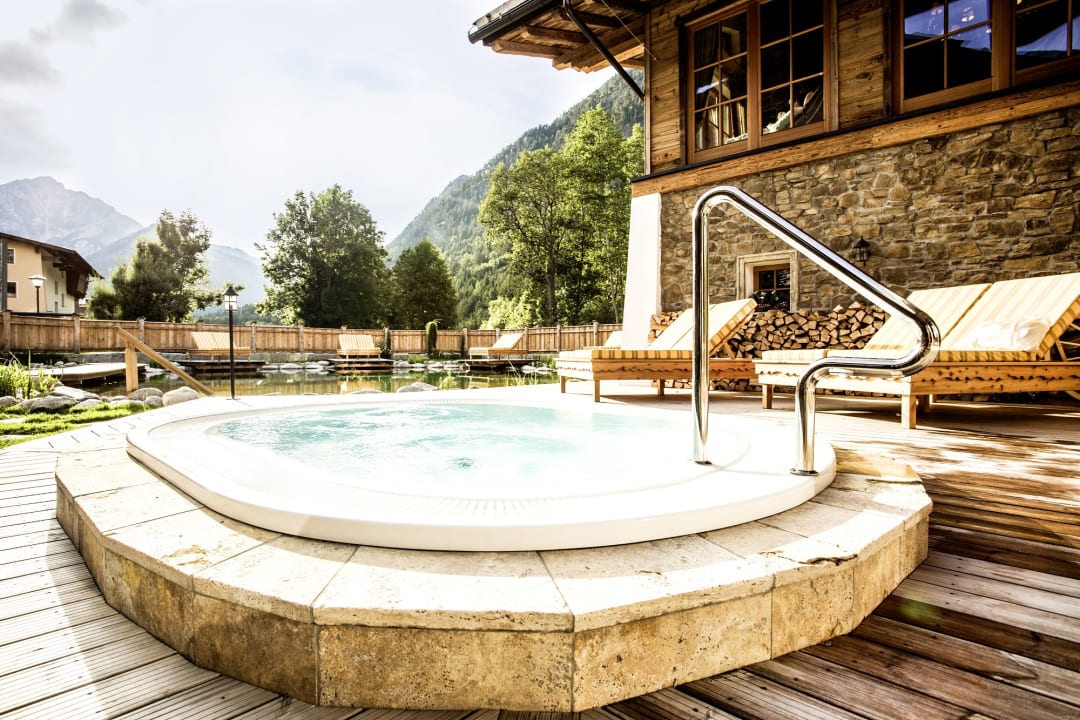 Gartenanlage Verwöhnhotel Kristall