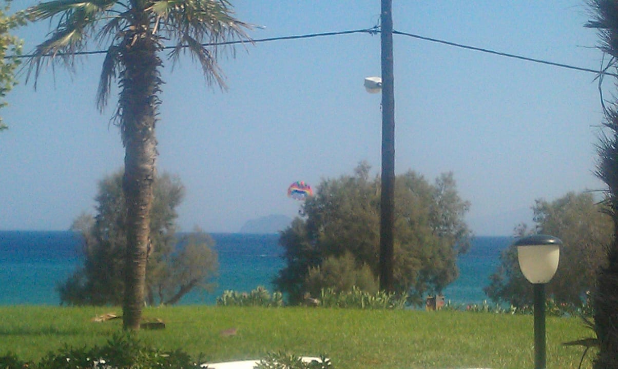 Blick vom Pool aus Lagas Aegean Village