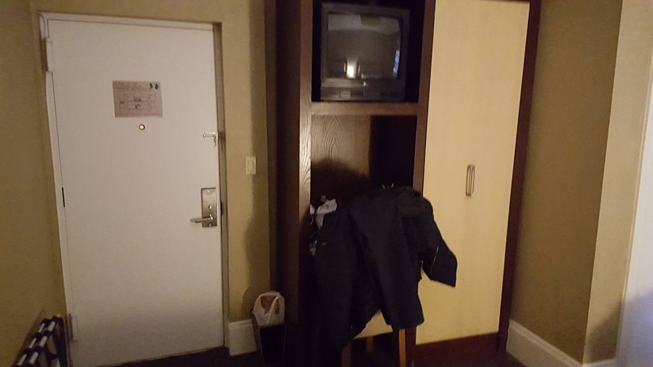 Ansicht vom Bett Square Hotel at Times Square