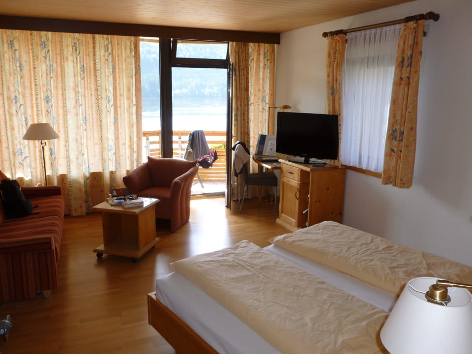 Teilansciht des Doppelzimmers Seehotel Wiesler