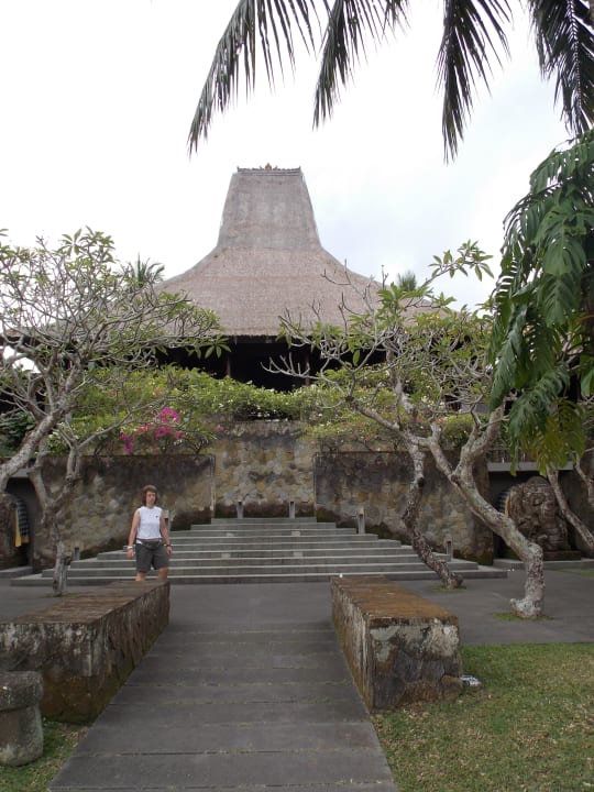 Aussenansicht der Lobby Maya Ubud Resort & Spa Bali