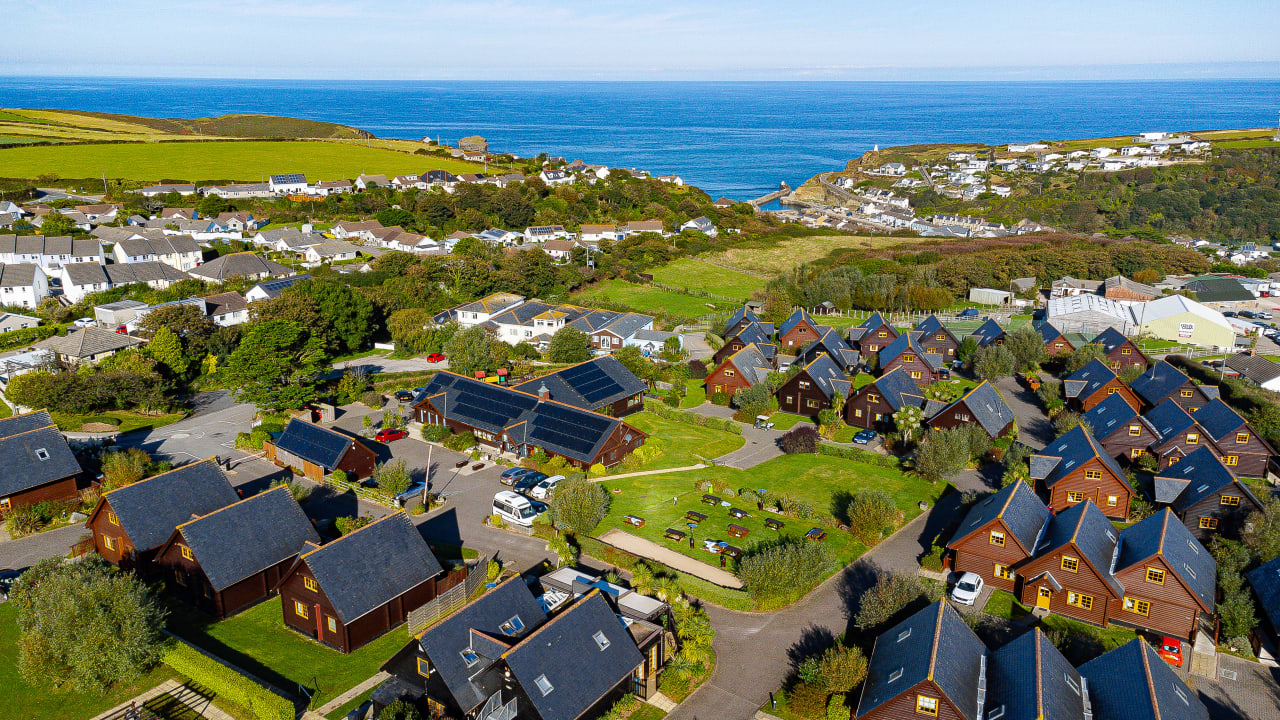 Außenansicht Landal Gwel an Mor