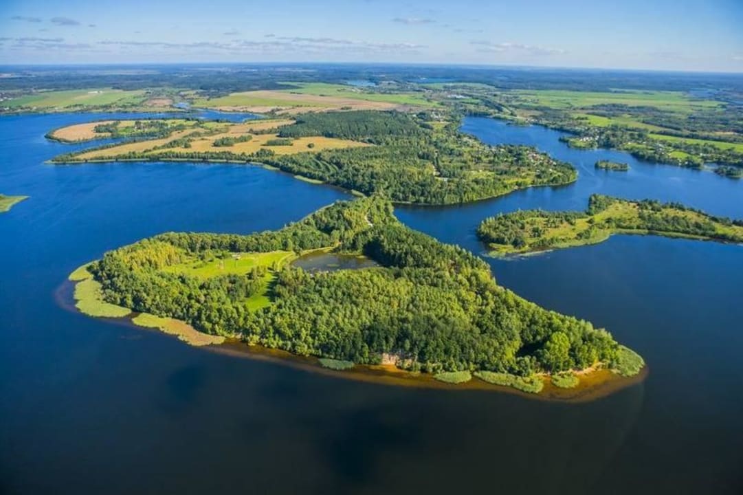 Bird's eye view Pension Lode