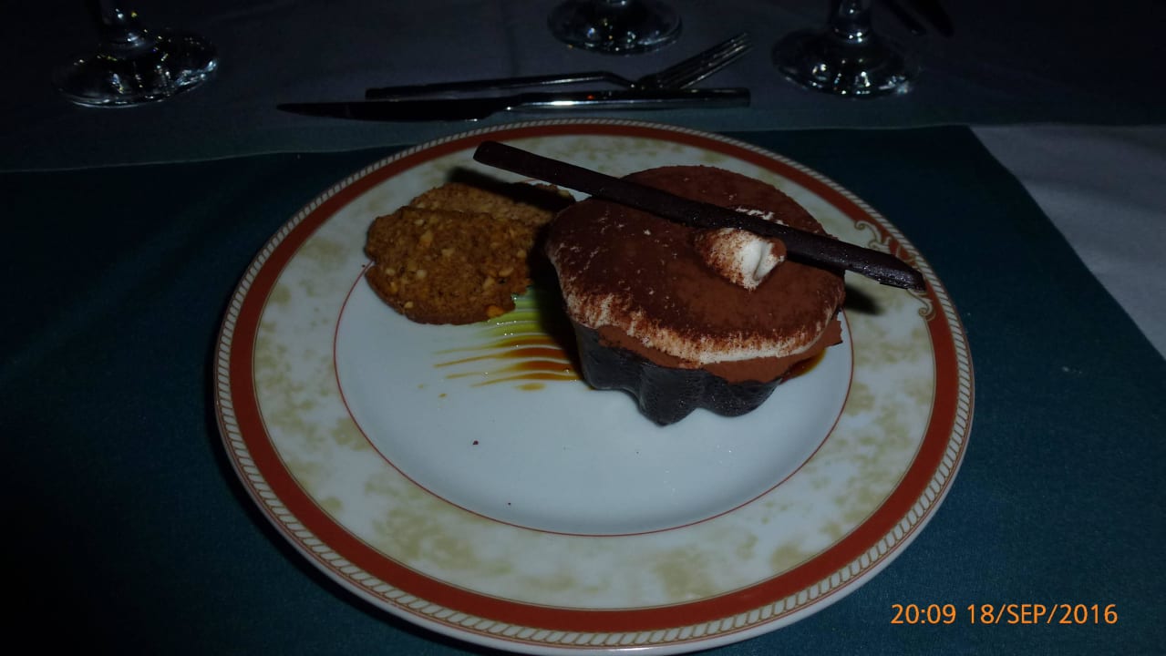 Nachspeise Tiramisu Trendy Aspendos Beach Hotel