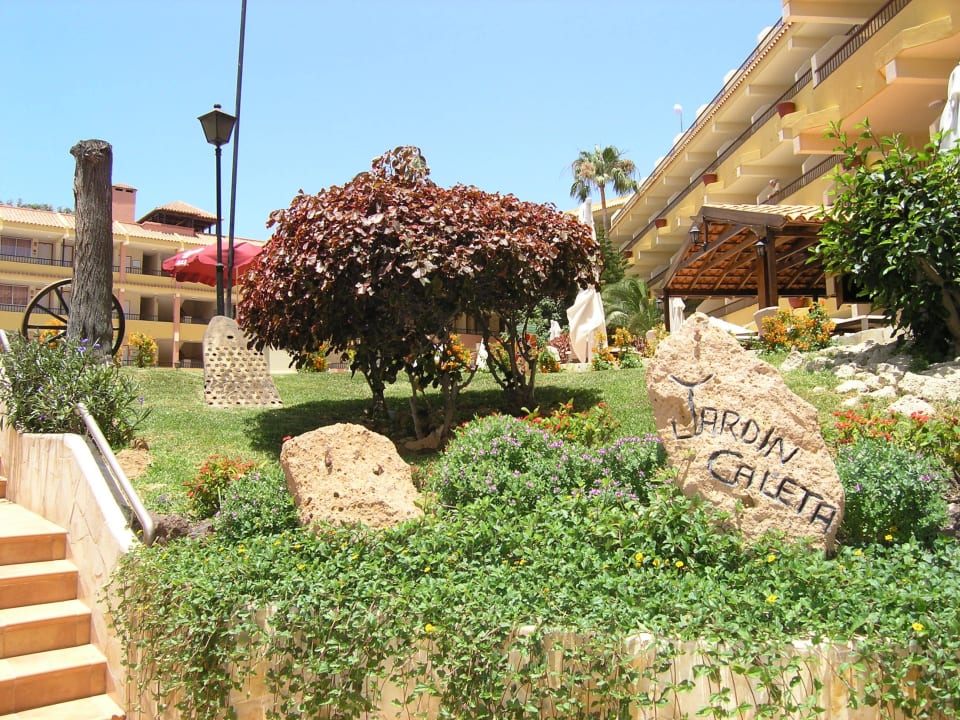 Ogród przy basenie HOVIMA Jardin Caleta