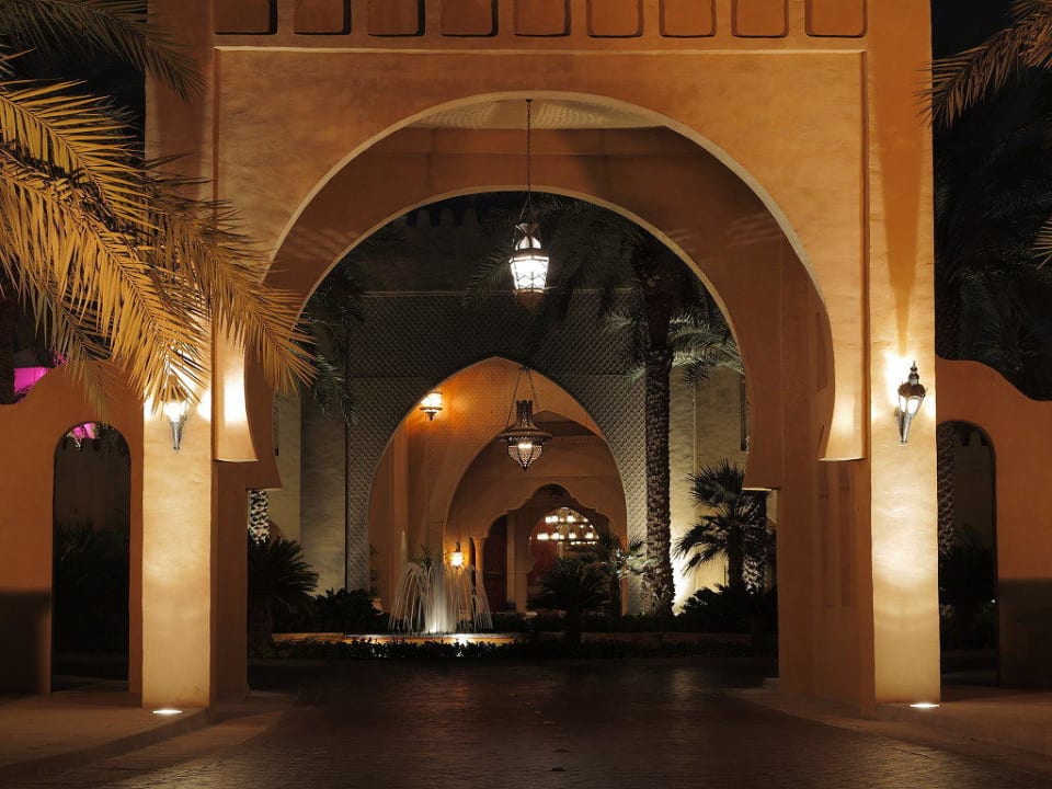Hoteleingang Arabian Court at One&Only Royal Mirage