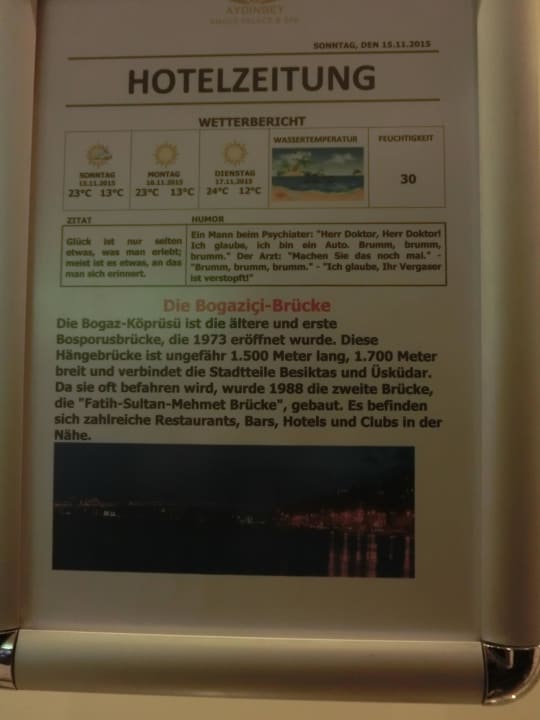 Hotelzeitung Aydinbey Kings Palace & Spa