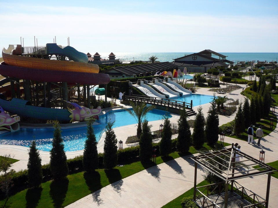 Blick vom Balkon Limak Lara Deluxe Hotel & Resort