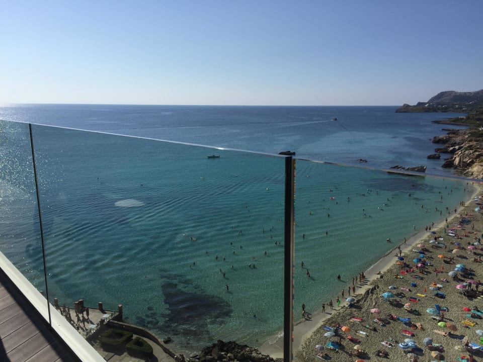 Blick aufs Meer aus der 9. Etage Son Moll Sentits Hotel & Spa