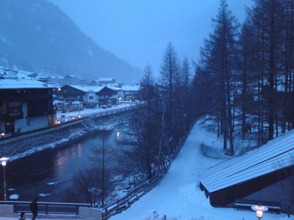 Blick von Zimmer 11 Gästehaus Ulrich