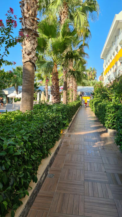 Gartenanlage Hane Family Resort