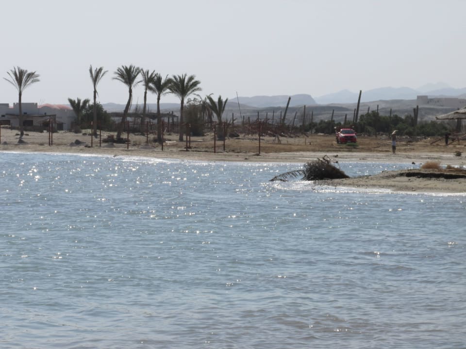 Strand hinter dem Wadi  Three Corners Equinox Beach Resort