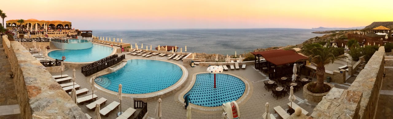 Ausblick Hotel Kalithea Horizon Royal