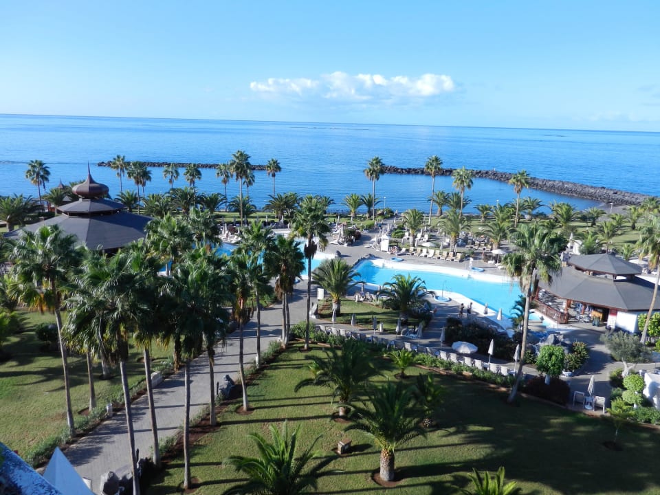 Ausblick von der Hotelterrasse Hotel Riu Palace Tenerife