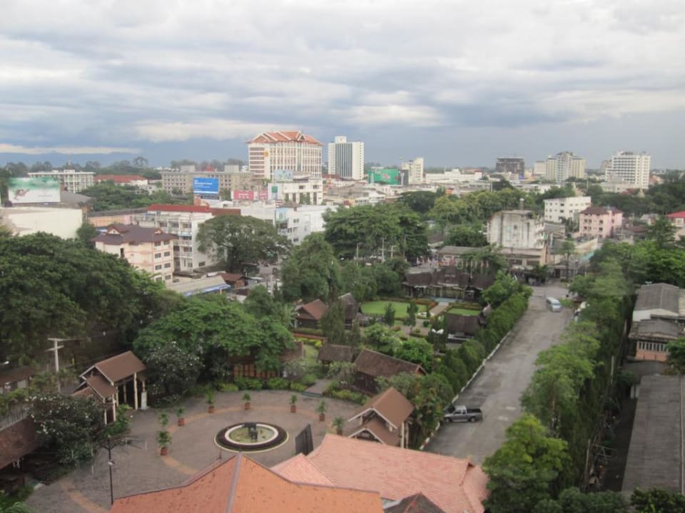 Blick aus dem Fenster Hotel The Imperial Mae Ping