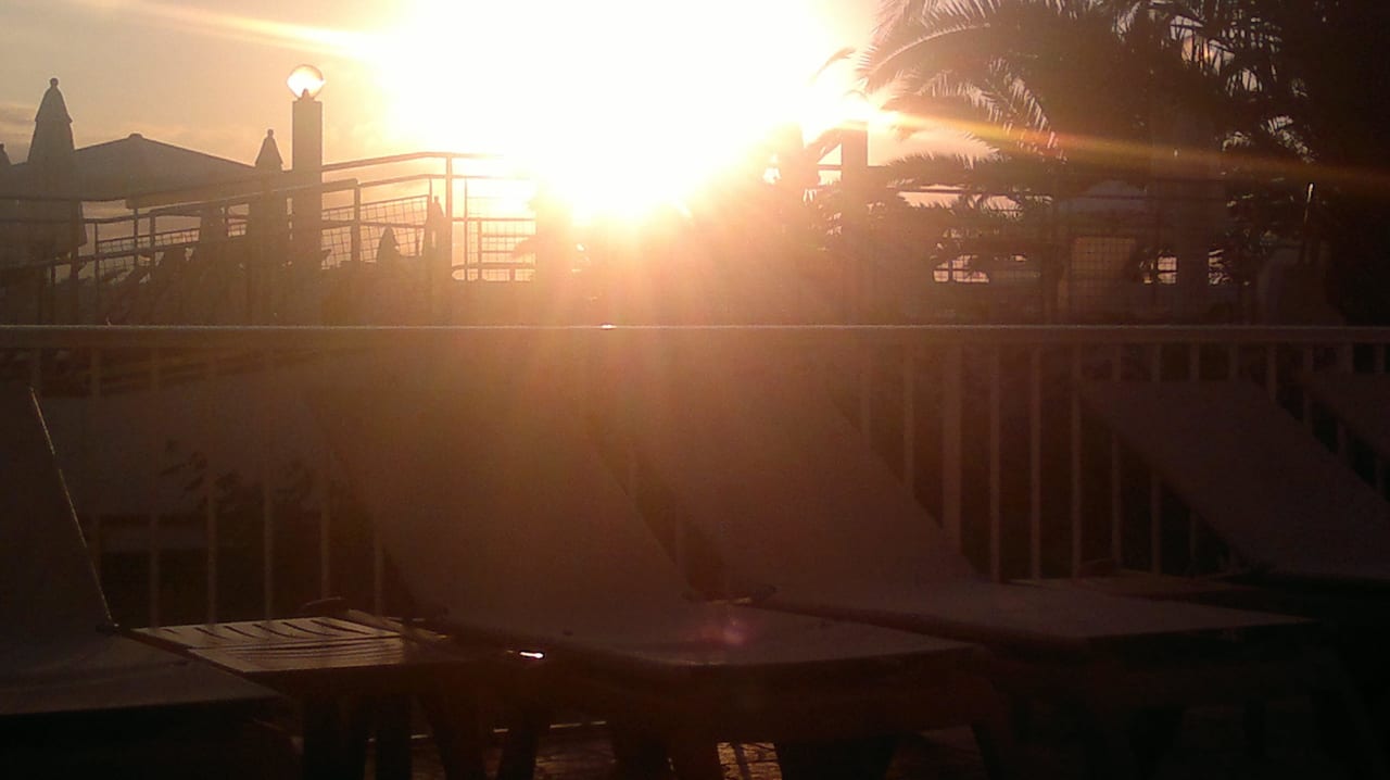 Letzter Abend, doch so ein Bild bleibt Hotel Osiris