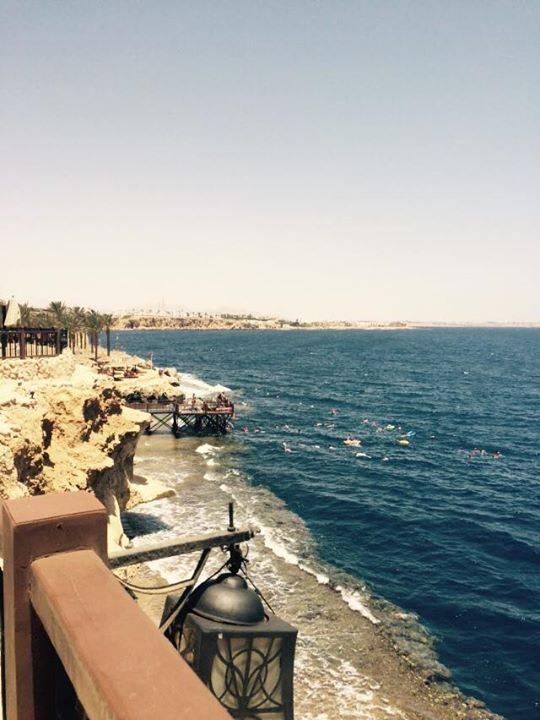 Felsen und Klippen, dafür glasklares Wasser The Grand Hotel Sharm El Sheikh